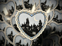 Dreamy Winter Castle Sticker
