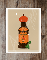 Pumpkin Juice Print