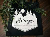 Magical Animagus Forest Canvas Tote Bag